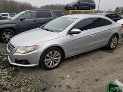 Salvage cars for sale from Copart Windsor, NJ: 2010 Volkswagen CC Sport