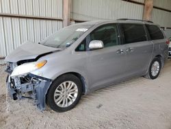 Salvage cars for sale at Houston, TX auction: 2012 Toyota Sienna XLE