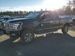 Salvage cars for sale at Windham, ME auction: 2015 Ford F150 Super Cab