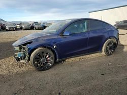 Salvage cars for sale at Helena, MT auction: 2022 Tesla Model Y