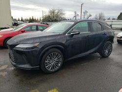 Salvage cars for sale from Copart Woodburn, OR: 2023 Lexus RX 350H Base