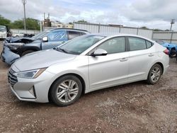 Flood-damaged cars for sale at auction: 2020 Hyundai Elantra SEL