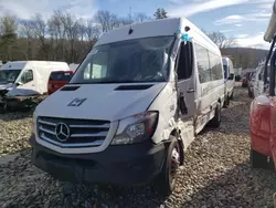 Salvage trucks for sale at West Warren, MA auction: 2016 Mercedes-Benz Sprinter 3500