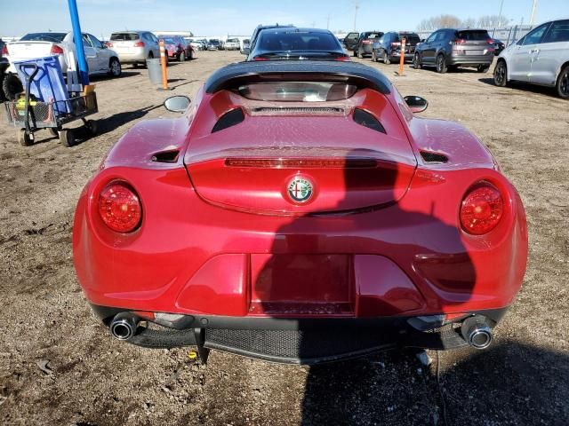 2016 Alfa Romeo 4C Spider