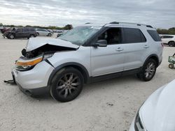 Salvage cars for sale from Copart San Antonio, TX: 2013 Ford Explorer XLT