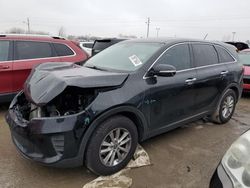 Salvage cars for sale from Copart Indianapolis, IN: 2019 KIA Sorento L