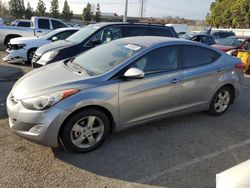Vehiculos salvage en venta de Copart Rancho Cucamonga, CA: 2013 Hyundai Elantra GLS