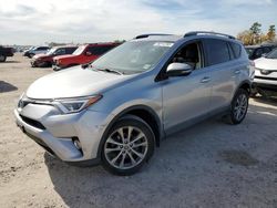 Salvage cars for sale from Copart Houston, TX: 2018 Toyota Rav4 Limited