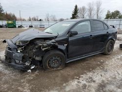 Salvage cars for sale from Copart Bowmanville, ON: 2009 Mitsubishi Lancer ES/ES Sport