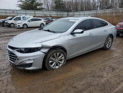 Salvage vehicles for parts for sale at auction: 2021 Chevrolet Malibu LT