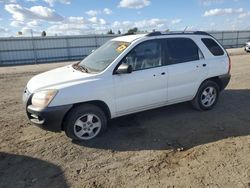 Salvage cars for sale from Copart Bakersfield, CA: 2007 KIA Sportage LX