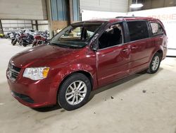 Salvage cars for sale at Eldridge, IA auction: 2016 Dodge Grand Caravan SXT