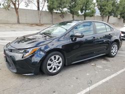 Salvage cars for sale from Copart Rancho Cucamonga, CA: 2021 Toyota Corolla LE