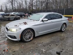 BMW salvage cars for sale: 2017 BMW 530 I