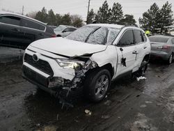 Toyota salvage cars for sale: 2022 Toyota Rav4 XLE