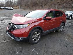 Salvage cars for sale from Copart Marlboro, NY: 2018 Honda CR-V EX