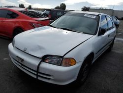 Honda salvage cars for sale: 1995 Honda Civic LX