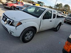 Salvage trucks for sale at Montgomery, AL auction: 2012 Nissan Frontier S