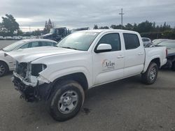 Salvage cars for sale from Copart San Martin, CA: 2021 Toyota Tacoma Double Cab