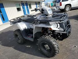 Salvage motorcycles for sale at Windham, ME auction: 2018 Polaris Sportsman 450 H.O. Utility Edition
