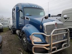 Salvage trucks for sale at Eugene, OR auction: 2019 Kenworth Construction T680