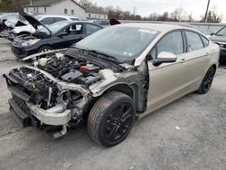 Salvage cars for sale from Copart York Haven, PA: 2019 Ford Fusion SE