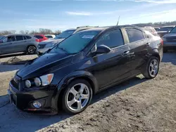 Salvage cars for sale at Cahokia Heights, IL auction: 2014 Chevrolet Sonic LTZ