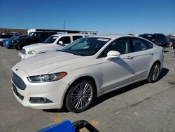 Salvage cars for sale at Grand Prairie, TX auction: 2013 Ford Fusion SE