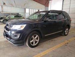 Salvage cars for sale at Mocksville, NC auction: 2017 Ford Explorer XLT