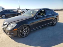 Salvage cars for sale from Copart Wilmer, TX: 2014 Mercedes-Benz C 250