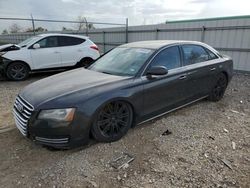 Salvage cars for sale from Copart Houston, TX: 2011 Audi A8 L Quattro