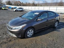 Salvage cars for sale at Grantville, PA auction: 2018 KIA Forte LX