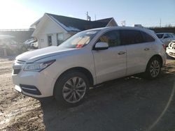 Salvage cars for sale from Copart Northfield, OH: 2014 Acura MDX Technology