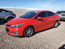 Salvage cars for sale from Copart Phoenix, AZ: 2016 Chevrolet Cruze LT