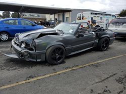 Salvage cars for sale at Vallejo, CA auction: 1989 Ford Mustang GT