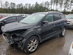 Salvage cars for sale at Harleyville, SC auction: 2015 Ford Escape Titanium