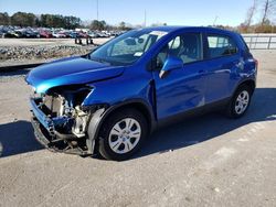 Chevrolet Trax LS salvage cars for sale: 2016 Chevrolet Trax LS