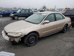 Vehiculos salvage en venta de Copart Eugene, OR: 2002 Honda Accord LX