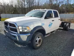 Salvage cars for sale from Copart Concord, NC: 2018 Dodge RAM 4500