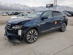 Vehiculos salvage en venta de Copart Farr West, UT: 2022 Volkswagen Atlas Cross Sport SEL Premium R-Line