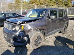 Jeep Renegade Sport salvage cars for sale: 2020 Jeep Renegade Sport