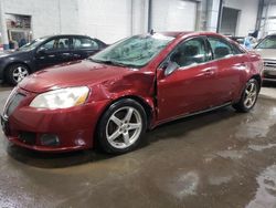 Salvage cars for sale from Copart Ham Lake, MN: 2009 Pontiac G6 GT