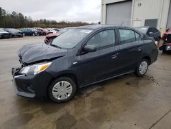 Salvage cars for sale from Copart Gaston, SC: 2024 Mitsubishi Mirage G4 ES