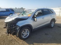 Salvage cars for sale from Copart Bakersfield, CA: 2014 KIA Sorento LX