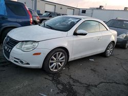 Salvage cars for sale at Vallejo, CA auction: 2009 Volkswagen EOS Turbo