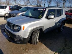 Salvage cars for sale at Bridgeton, MO auction: 2018 Jeep Renegade Latitude