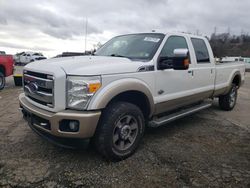 Salvage cars for sale from Copart West Mifflin, PA: 2011 Ford F350 Super Duty