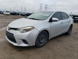 Toyota Corolla salvage cars for sale: 2016 Toyota Corolla L