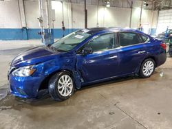 Salvage cars for sale at Woodhaven, MI auction: 2019 Nissan Sentra S