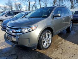 Salvage cars for sale at Bridgeton, MO auction: 2013 Ford Edge Limited